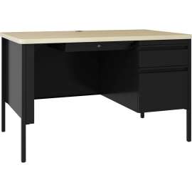 Lorell Fortress Series 48" Right Pedestal Desk