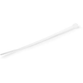 StarTech.com 4"(10cm) Cable Ties, 7/8"(22mm) Dia, 18lb(8kg) Tensile Strength, Nylon Self Locking Zip Ties, UL Listed, 1000 Pack, White