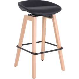 Lorell Modern Low-Back Stool