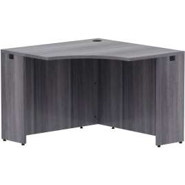 Lorell Weathered Charcoal Laminate Desking