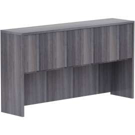 Lorell Weathered Charcoal Laminate Desking
