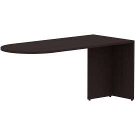Lorell Espresso Laminate Desk