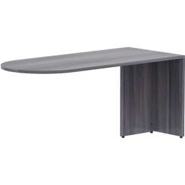 Lorell Weathered Charcoal Laminate Desking