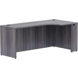 Lorell Essentials Laminate Right Corner Credenza