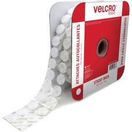 VELCRO® Coin Fasteners, 500/Pack