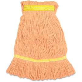 Genuine Joe GJOSOR1B, Narrow Band Blend Small Mophead, 1 Each, Orange