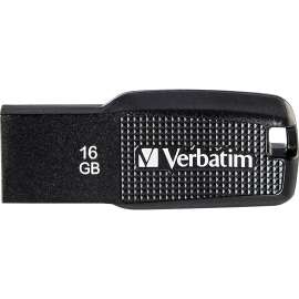 Verbatim 16GB Ergo USB Flash Drive - Black