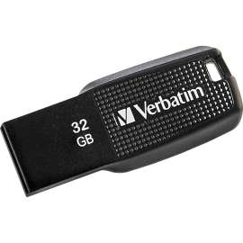 Verbatim 32GB Ergo USB Flash Drive - Black