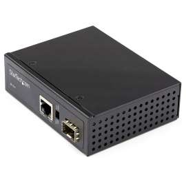 StarTech.com PoE+ Industrial Fiber to Ethernet Media Converter 60W