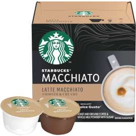 Starbucks® Coffee by NESCAFE Pod Latte Macchiato Dolce Gusto Coffee