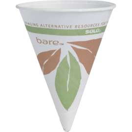 Bare Paper Cone Cups