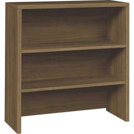 HON Coordinate Height Adjustable Desk Bundle 2-Stage, 46" x 22" x 27.75" to 47", Florence Walnut/Designer White