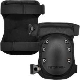 ProFlex 435 Cap Hinged Rubber Cap Gel Knee Pad w/ Buckles