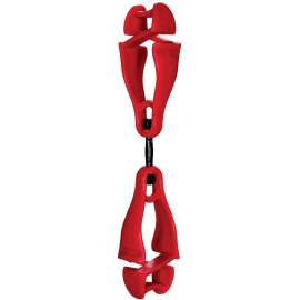 Squids 3420 Swiveling Glove Clip Holder - Dual Clips