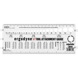 Squids 3810 Tool Attachment Sizing Gauges, 1 Each