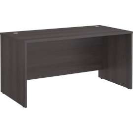 Bush Studio C 60W x 30D Office Desk, Storm Gray/Storm Gray