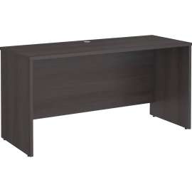 Bush Studio C 60W x 24D Credenza Desk, Storm Gray/Storm Gray