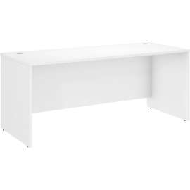 Bush Studio C 72W x 30D Office Desk, White