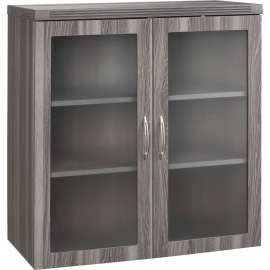 Safco Aberdeen Series Glass Display Cabinet