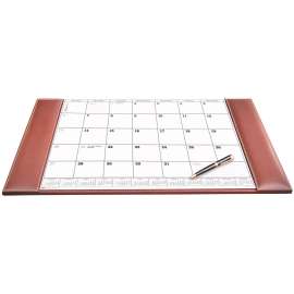 Dacasso Rustic Leather Calendar Desk Pad