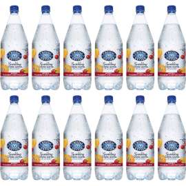 Crystal Geyser Natural Cranberry Clementine Sparkling Spring Water