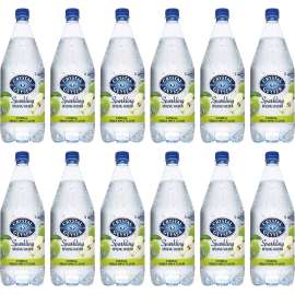 Crystal Geyser Natural Green Apple Sparkling Spring Water