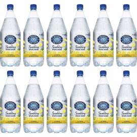 Crystal Geyser Natural Lemon Sparkling Spring Water