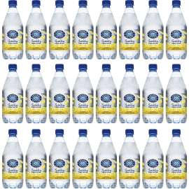 Crystal Geyser Natural Lemon Sparkling Spring Water