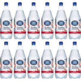 Crystal Geyser Natural Peppermint Sparkling Spring Water