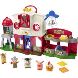 Little People Caring for Animals Farm