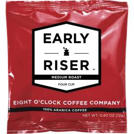 EIGHT O'CLOCK Pouch Early Riser Coffee