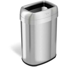 HLS Commercial Stainless Steel Open Top Trash Can
