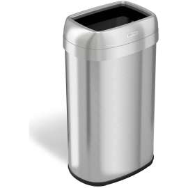 HLS Commercial Stainless Steel Open Top Trash Can