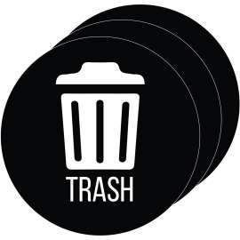 HLS Commercial Refuse Bin Icon Sticker