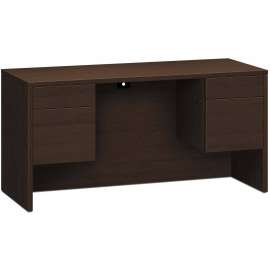 HON Brigade 800 Series Lateral File, 2 Legal/Letter-Size File Drawers, Charcoal, 36" x 18" x 28"