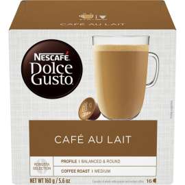 Nescafe Dolce Gusto Cafe Au Lait Coffee
