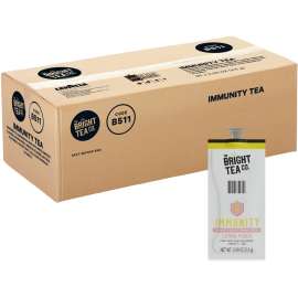 Flavia The Bright Tea Co. Immunity Lemon/Peach Herbal Tea Freshpack