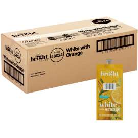 Tea Freshpack Pods, White with Orange, 0.05 oz, 100/Carton