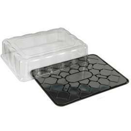 SEPG DisplayCake PET Half-Sheet Cake Dome