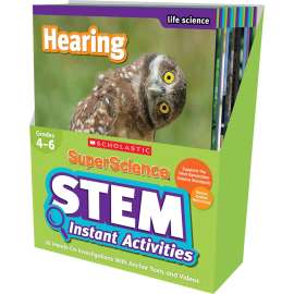 Scholastic SuperScience STEM Instant Activities Printed Book