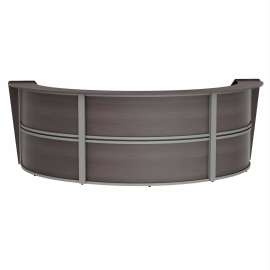 Linea Italia 3-Unit Curved Reception Desk