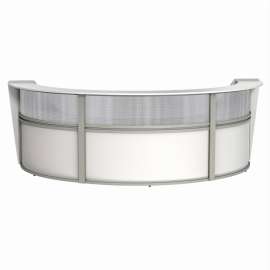 Linea Italia 3-Unit Curved Reception Desk