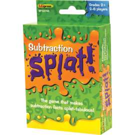 Teacher Created Resources Math Splat Subtraction Game