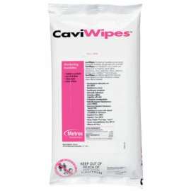 Caviwipes Disinfectant Wipe, 7" Width x 9" Length - 20 / Carton