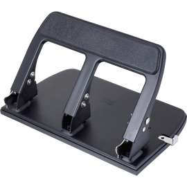 Officemate Heavy-Duty Padded Hndl 3-Hole Punch