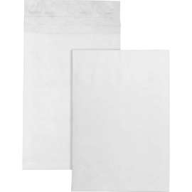 Tyvek Self Seal Expandable Envelopes, Side Opening, 12"W x 16"L x 2"D, White, 100/Pack
