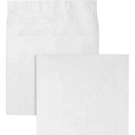 Tyvek Self Seal Expandable Envelopes, Side Opening, 12"W x 16"L x 4"D, White, 50/Pack