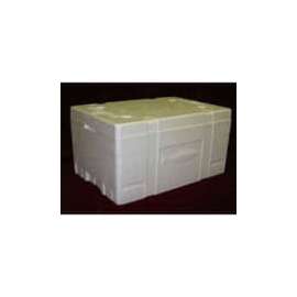 Polymos POMX4212DET Foam Cooler, 50 lb, 28 in L x 11 in W x 11 in H, White Cap/Lid