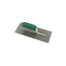 Richard PC-11-C Drywall Trowel, 4-1/2 in W x 11 in L, High Carbon Spring Steel Blade, Rubber Handle