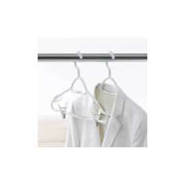 NeatFreak A06200008X3WJ Non-Slip Clothes Hanger, 16.9 in L x 1.8 in W x 11 in H, Plastic
